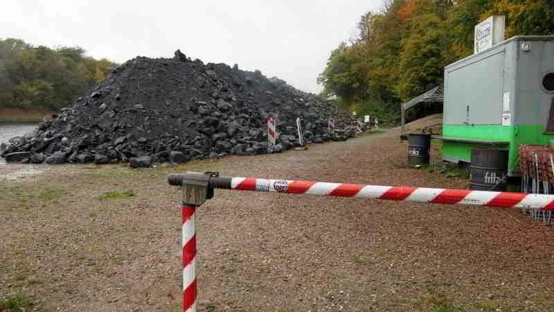 Blick am 24.10.25 auf den Bereich Landwehr