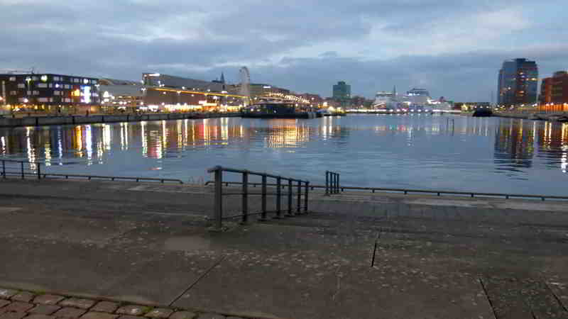 Schönes aber erfolgloses Angeln nach Hering in der Hörn am 09.11.2025