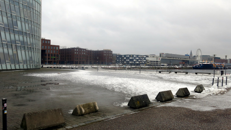 Anglerfreie Zone am 08.02.2026 im Bereich der Hörn, der Treppe