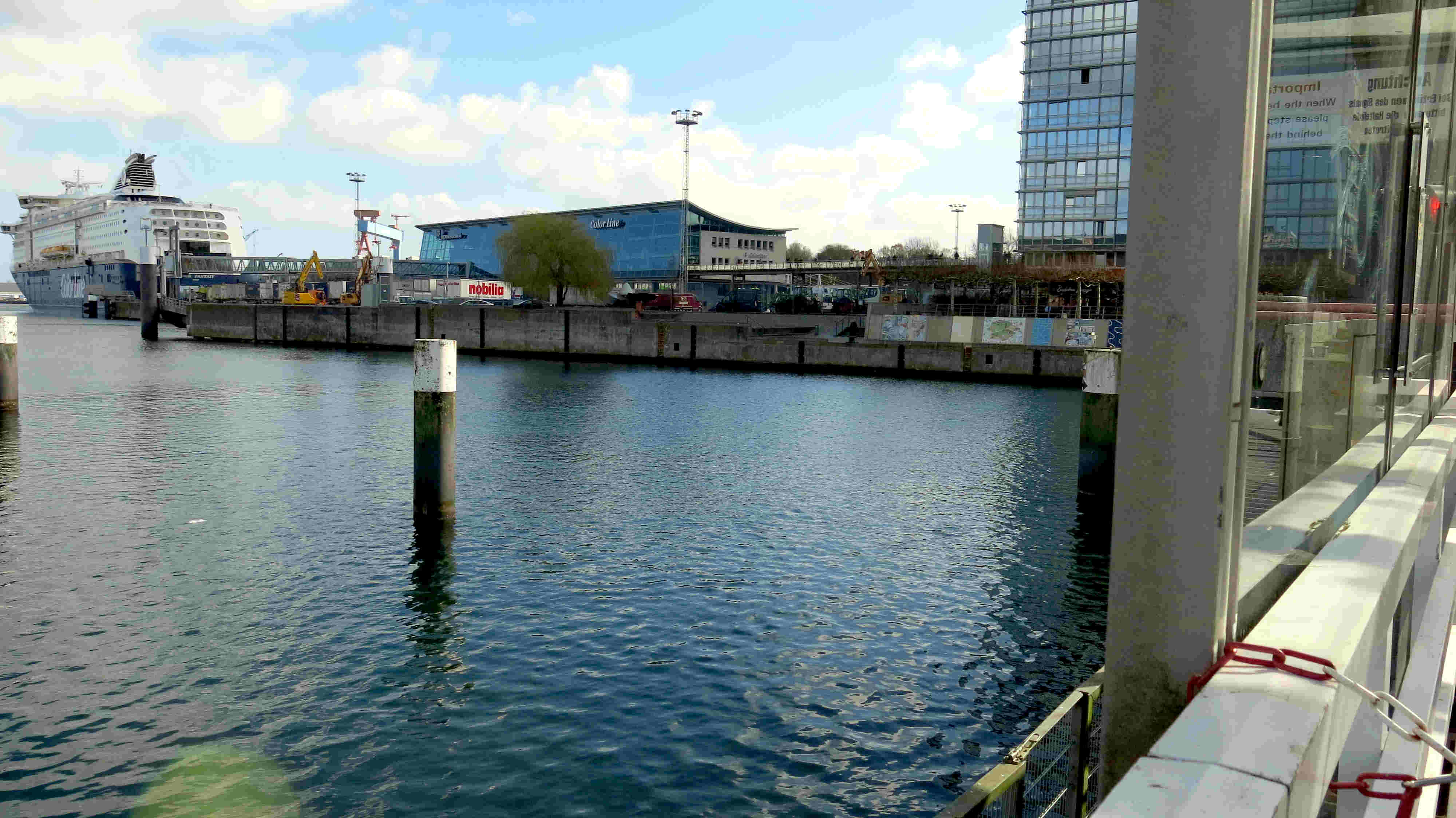 Sehr kurzer Eindruck vom Heringsfang am 27.03.2026 gegen 10:30Uhr im Bereich der Schraube in Kiel