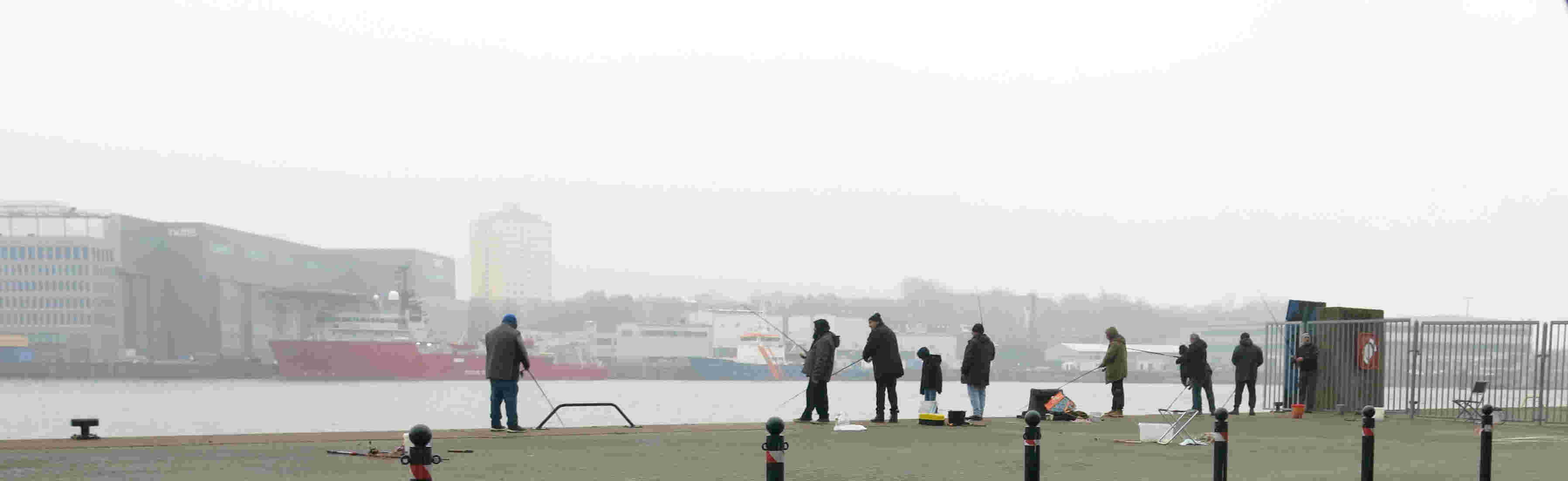 Im Bereich der Kieler Innenstadt lief der Heringsfang am 02.04.2026 etwa 19:15Uhr so la la