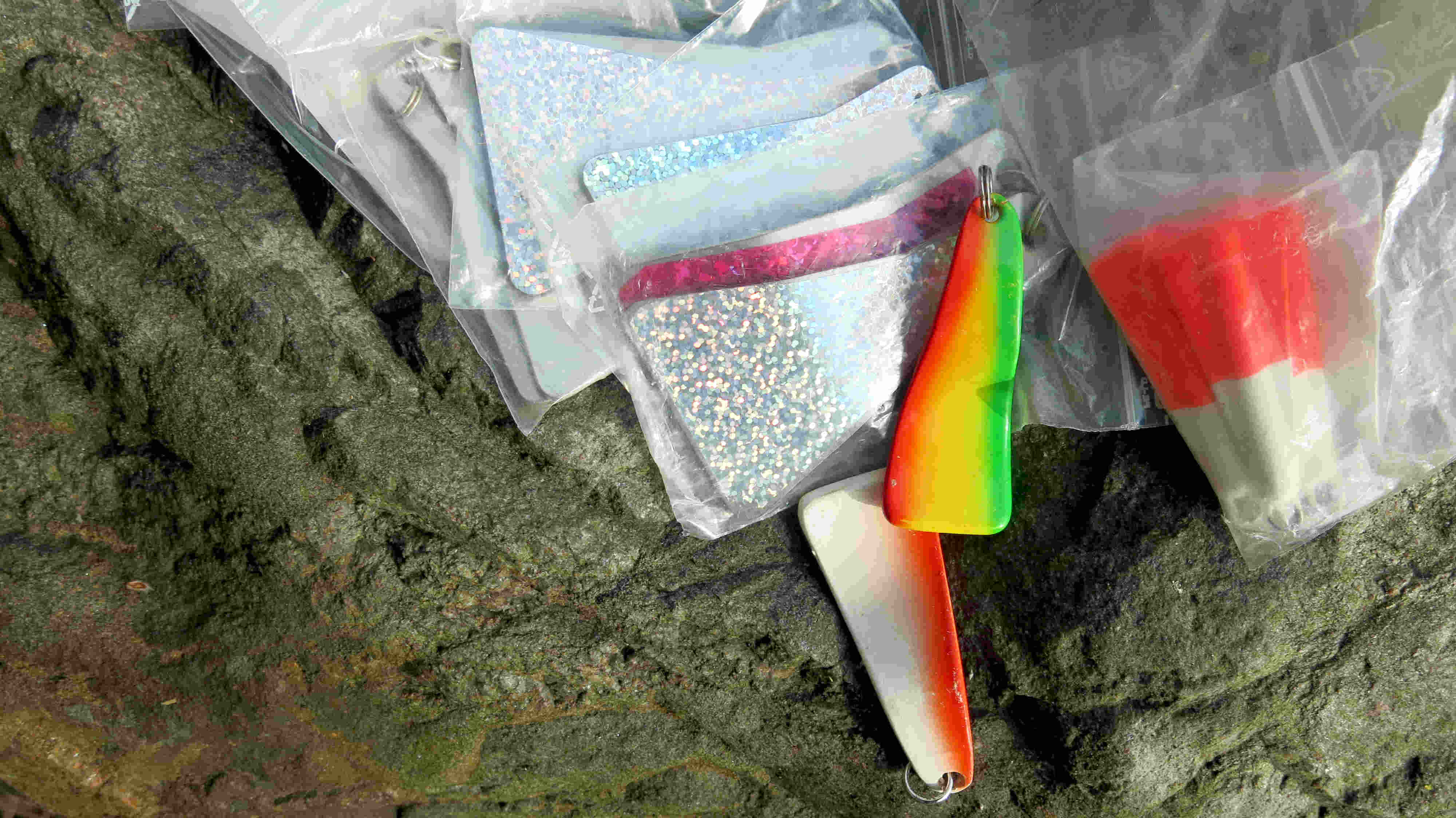 fishfinder hatte nur das Notwendigste an Beschwerungen dabei