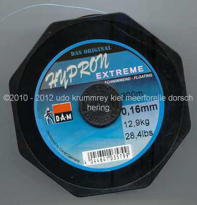 DAM Hypron Extreme 0,16mm, blau, schwimmend