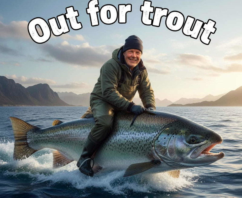 KI generiert: Günnis erfolgreicher Ritt in die Meerforellen Frühjahrssaison 2026