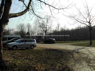 Ein Parkplatz im Bereich Kahlenberg