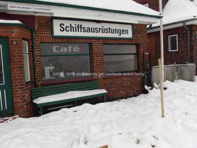 Schiffer Café am Tiessenkai Kiel, rechte Haushälfte