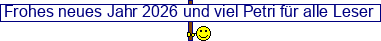 Frohes neues Jahr 2026 und viel Petri für alle Leser