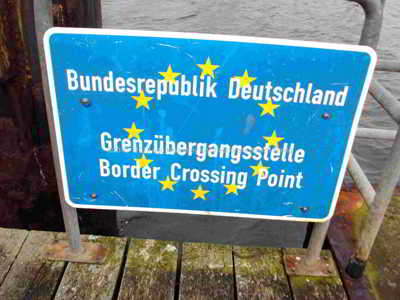 Border Crossing Point in Strande