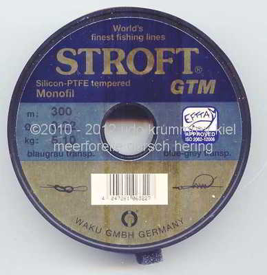 Stroft ® GTM. Hier die 300m Spule in 0,22mm